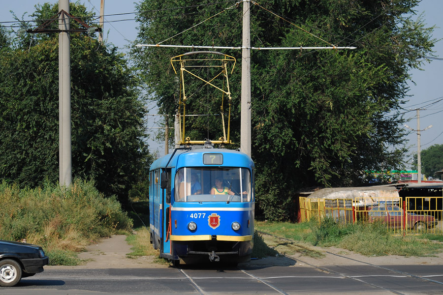 Tatra T3SU #4077