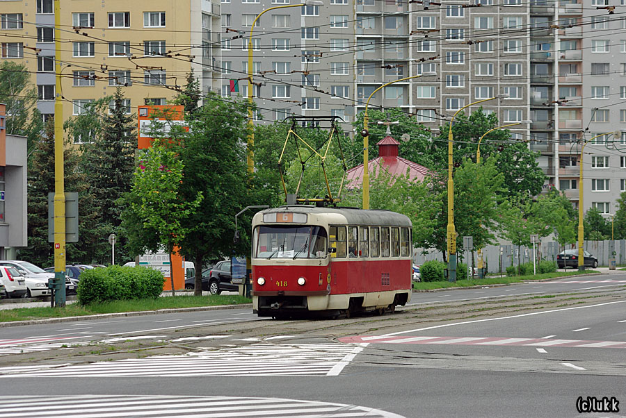 Tatra T3SUCS #418